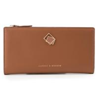 ราคา HUER Detry Long Bi Fold Wallet 9446-090Camel (7582275273)