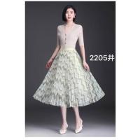 ราคา KIM ​ ​กระโปรงผ้ามุ้งเกาหลี​อัดพลีทลาย กราฟฟิค ​ มีซับ​ เอวยางยืด 26-40 (20939724989)