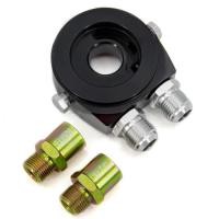 ราคา Car Aluminum Universal Oil Filter Sandwich Adapter For Oil Cooler Plate Kit 3/4-16UNF M20X1.5 sw2 (55005637488)