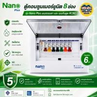 ราคา ตู้คอนซูมเมอร์ NANO Plus 8 ช่อง เมนธรรมดา MCB /กันดูด RCBO ตู้ควบคุมไฟ ตู้โหลดกันดูด ตู้กันดูด (3519979542)
