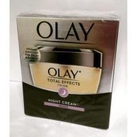 ราคา โปรไนท์ครีม 50 ml Olay Total Effects Night Cream โอเลย์ โททัล เอฟเฟค (738833444)