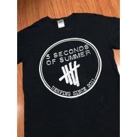 ราคา เสื้อวงมือสอง 5 SECONDS OF SUMMER (2014) Size S มือ2 (9713544631)