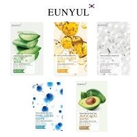 ราคา ✨1+1✨ [EUNYUL] Natural Mask Pack 5 ประเภท : ว่านหางจระเข้ คอลลาเจน ไข่มุก กรดไฮยาลูโรนิก อะโวคาโด (29305445021)
