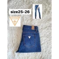 ราคา GUESS Slim Boot Jeans แท้%มือสอง (22061293503)
