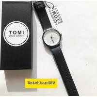 ราคา Tomi นาฬิกาข้อมือสายหนัง T091สายสีดำหน้าปัดขาว (13999869736)