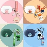 ราคา Case for EarFun Clip 2 Silicone Soft Case Suitable for EarFun Clip 2 Shockproof Shell Protective Sleeve Cartoon Shiba Inu Shark Keychain Cute Astronaut Pendant (44230673614)
