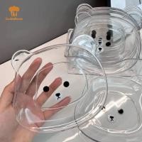 ราคา Ckfr หมีน้อยจานอาหารค่ําการ์ตูนรูปร่างหมีคายกระดูกจานสก์ท็อปถังขยะถาดขนมขบเคี้ยวอาหารสารตกค้างผลไม้จานบนโต๊ะอาหารในครัวใหม่ (29610022603)