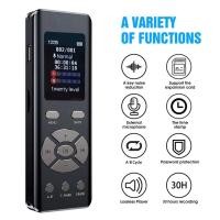 ราคา 2023ใหม่ล่าสุด เครื่องอัดเสียง/บันทึกเสียงดิจิตอล 8GB/16GB/32GB สเตอริโอ MP3 เสียงบันทึกปากกาสนับสนุน TF Card (22938527825)