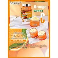 ราคา SASIMI Vitamin C Face Cream ครีมบำรุงผิวหน้า ลดเลือนริ้วรอย เพิ่มความกระจ่างใส #s-12074 (16976425536)