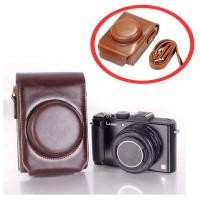 ราคา เหมาะสําหรับกระเป๋ากล้อง Leica D-LUX6 เคสหนัง Leica LUX5 Panasonic LX7 LX5 LX10 LX15 เคสป้องกัน (46512976900)