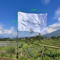 ราคา PLAIN WHITE FLAG 120 CM x 80 CM (54705728775)