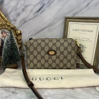 ราคา Gucci vintage crossbody bag มือสองของแท้ (24228605489)