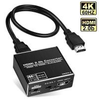 ราคา เครื่องสกัดเสียง HDMI 4K 60Hz HDMI 2.0 Audio Extractor ARC Splitter 5.1 Ch HDMI to to to slink audio converter สําหรับ PS5 Xbox series X (57211063554)