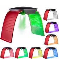 ราคา ลมร้อนและเย็นPhoton PDT LED Light Facial Mask 7สีฟื้นฟูผิวสิวLight Therapy (7161837301)