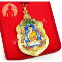 ราคา หลวงพ่อรวยวัดตะโก เหรียญหลวงพ่อรวย รุ่นรวยทันใจ หลวงพ่อรวย เลี่ยมทองเต็มพร้อมกรอบกันน้ำ พิมพ์สวย เหรียญสีเงินพร้อมบูชา (3968527847)