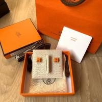 ราคา พร้อมส่งส่งด่วน✨ Like new✨Hermes Mini Pop H Earrings สีส้ม อะไหล่ทองสวยมาก ของแท้ 100%‼️ (44111121928)
