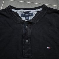 ราคา เสื้อแขนยาว Tommy Hilfiger สีดำ เฟด มือสอง (56956822462)
