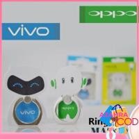 ราคา AZAHRA Ring Stand iring ที่วางโทรศัพท์ Mascot Oppo Vivo holder Ring มาสคอตโลโก้สากล (44355744247)