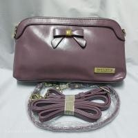 ราคา กระเป๋าพาร์ลอนทิส Parlontis สีม่วง มีสายสั้นและยาว (16961925483)