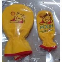 ราคา SET ที่หุ้มเกียร์+ที่หุ้มเบรกมือ ลายหมีพูห์ ฟรีไซด์ ยางยืด ใส่ได้ทุกรุ่น ลายปัก ผ้า1Cขนนิ่ม (1882858313)