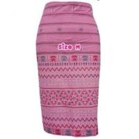 ราคา กระโปรงผ้าไทย สีชมพู มือสอง (6220904474)