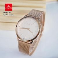 ราคา JULIUS นาฬิกาข้อมือผู้หญิง รุ่น Ja-982 ดีไซน์มินิมอล สายสแตนเลส ของแท้ประกันศูนย์ 1 ปี (10248731241)
