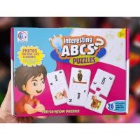 ราคา เกมการ์ดจับคู่ จิ๊กซอว์จับคู่คำศัพท์ มีให้เลือก 2 แบบ ABCกับผลไม้ เกมเสริมทักษะ***สินค้าพร้อมส่ง (18127339361)