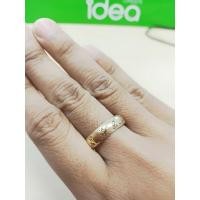 ราคา แหวนทองนอกงานสวยมากค่ะตอกเยอะลายสวย (24013583312)