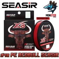 ราคา สายตกปลา สายพีอี SEASIR รุ่น RED BULL PE X8 by SEASIR (150 เมตร/ม้วน) (56809196926)