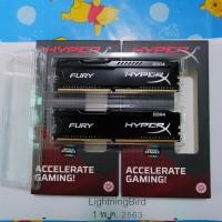ราคา DDR4 2400 RAM PC 8GB(4GBx2) Kington HyperX Fury (7032296812)