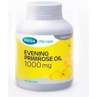 ราคา Evening Primrose Oil 1000 mg เมก้า วีแคร์ น้ำมันอีฟนิ่งพริมโรส 1000 มิลลิกรัม ขนาด 30 แคปซูล EXP15/07/2027 (26381280251)