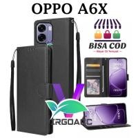 ราคา OPPO A6X FLIP LEATHER CASE PREMIUM - FLIP WALLET CASE LEATHER สําหรับ OPPO A6X - WALLET CASE | FLIP COVER หนัง | ที่ครอบหนังสือ | FLIP CASE (56955049451)