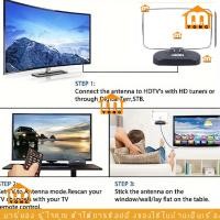 ราคา เสาอากาศทีวี เสาอากาศทีวีดิจิตอล เสาอากาศในร่ม แบบพกพาล่าสุด รองรับ1080p สำหรับทีวีทุกรุ่น AJ รุ่น AJA-888 #ร้านมาร์ยอง (26110359468)