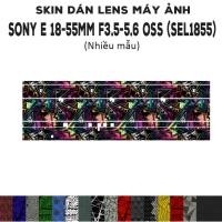 ราคา ผิวเลนส์ Sony E 18-55mm F3.5-5.6 OSS (SEL1855) (หลายรุ่น) | Decal Film สติ๊กเกอร์กันรอย 3M สําหรับเลนส์กล้อง 18-55 มม (55711752958)