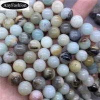 ราคา Frosted and Smooth Amazonite Beads 4-12mm Round Natural Loose Stone Diy Jewelry (2159045147)