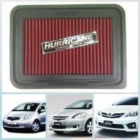 ราคา กรองอากาศผ้า(HURRICANE) VIOS 07-12,YARIS 07-12,ALTIS 07-17 (855549119)