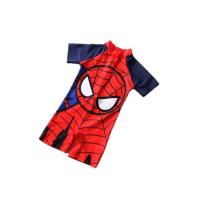 ราคา ชุดว่ายน้ำ บอดี้สูท แขนสั้น ขาสั้น ลาย สไปร์เดอร์แมน (7842422393)