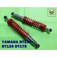 ราคา YAMAHA DT100 DT125 DT175 -- REAR SHOCK SET SPRING "RED" (L. 320 mm.) // โช๊คหลัง สปริงสีแดง กระบอกชุบ (20883481035)