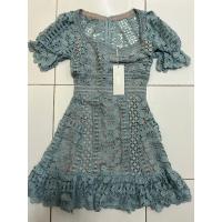 ราคา New with tag! Self portrait dress เดรสสีฟ้าลูกไม้ งานป้ายRosalind size S (20785620754)