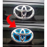 ราคา แผ่นรอง LOGO TOYOTA HYBRID 14 cm / 15 cm ( โลโก้ โตโยต้า ไฮบริด ) (2317692329)