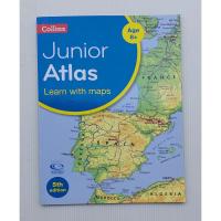 ราคา หนังสือ แผนที่ทั่วโลก ภาษาอังกฤษ Collins Junior Atlas Learn with maps 80Page (29085112802)