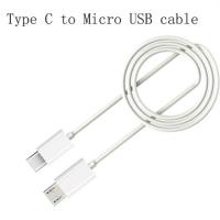 ราคา สายชาร์จ type c to micro usb ยาว 1 เมตร มีสีขาว และ สีดำ (53905573784)