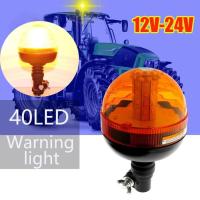 ราคา 12-24V Universal กระพริบ Beacon ไฟเตือนสําหรับรถบรรทุก Beacon โคมไฟกระพริบคําเตือนความปลอดภัยฉุกเฉินนาฬิกาปลุกกันน้ํา (49458206564)