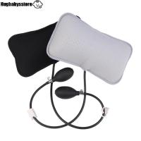 ราคา [Hugbabys-t] Inflatable Lumbar Support Cushion แบบพกพา Ne ไหล่ท่าทางแก้ไขหมอนนวดออกแบบกระดูกสําหรับ Ba Pain Relief (50158470306)