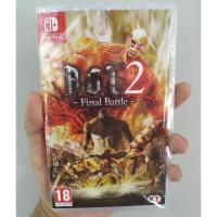 ราคา Nintendo Switch A.O.T.2 Final Battle aot2 แผ่นเกมส์ มือ 1 ของแท้ (7236328414)