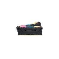 ราคา RAMPC-16GB(8GBx2) DDR4/3000 CORSAIR VENGEANCE RGB PRO (BLACK) (7539323530)
