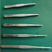 ราคา Hilbro Thumb dressing forcep serrated STR ปากคีบไม่มีเขี้ยว ฟอร์เซฟไม่มีเขี้ยว ที่คีบ (11455868454)