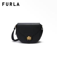 ราคา FURLA กระเป๋าสะพายผู้หญิง รุ่น LOTUS S CROSSBODY สี NERO+TONI NERO (26785241264)