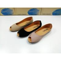 ราคา yeong yeou รองเท้าคัทชูเปิดหัวส้นแบนหนังนูบัค รหัสyy8515 (6257505549)