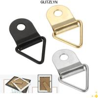 ราคา GLITZLYN 100 ชิ้น/ถุงไม้แขวนเสื้อ,กรอบรูปยึดโลหะคลิปกรอบรูป,สามเหลี่ยม D-Ring ฟันเลื่อยกรอบแขวนตะขอกรอบอุปกรณ์ฮาร์ดแวร์ (45307511198)